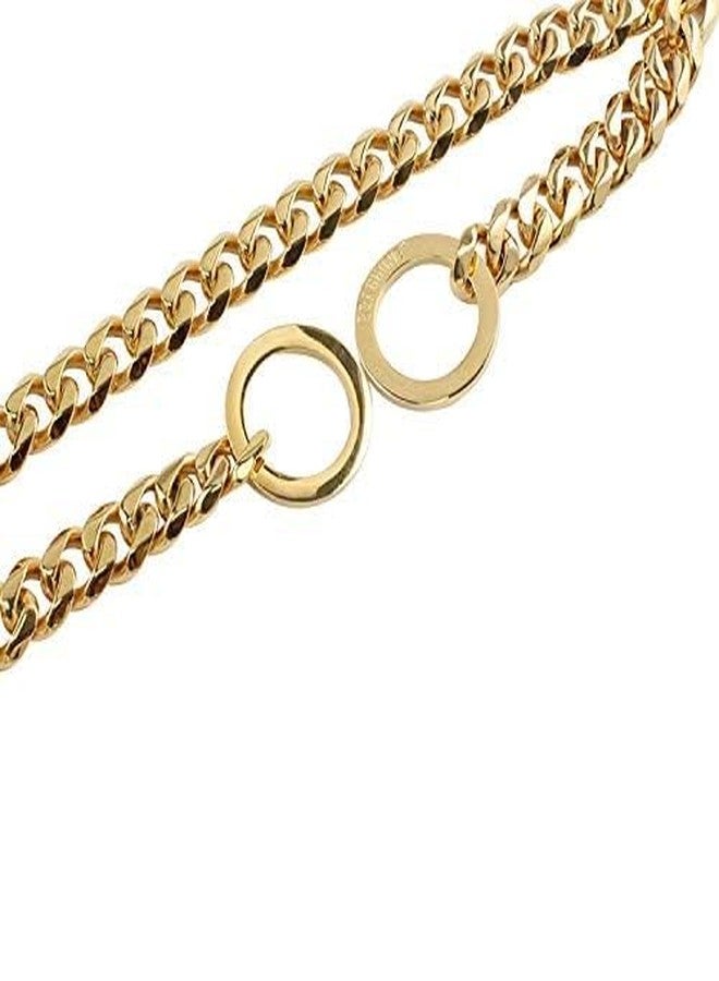 Pups&Pets طوق تدريب الكلاب شديد التحمل من Pups&Pets، طوق نحاسي للكلاب متوسطة الحجم، طوله 24 بوصة - Image 4